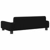 vidaXL Barnsoffa svart 90x53x30 cm tyg
