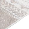 vidaXL Matta beige 100x200 cm bomull