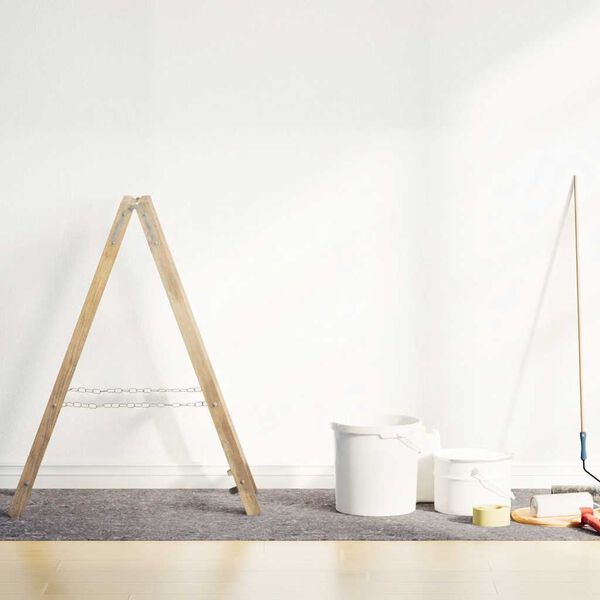 vidaXL Halkfri m&aring;larduk 25 m 180 g/m&sup2; gr&aring;