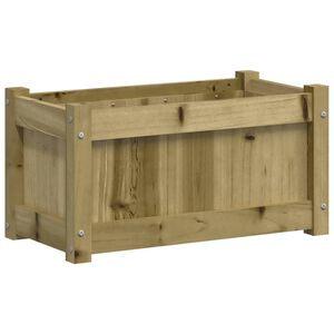 vidaXL Odlingsl&aring;da 60x31x31 cm impregnerat furu