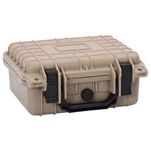 vidaXL H&aring;rt bagagefack Sand 27 x 24,5 x 12,5 cm Polypropen och ABS