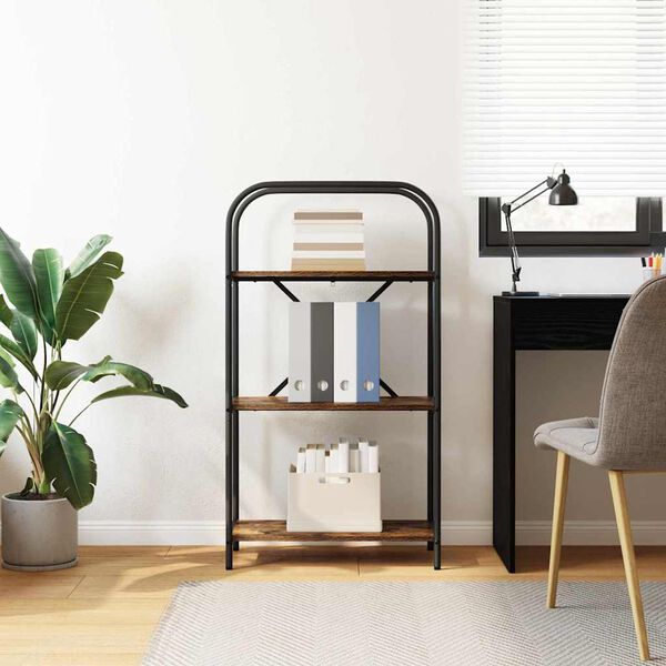 vidaXL Hyllsystem R&ouml;kt ek 60 x 30 x 109 cm Konstruerat tr&auml;