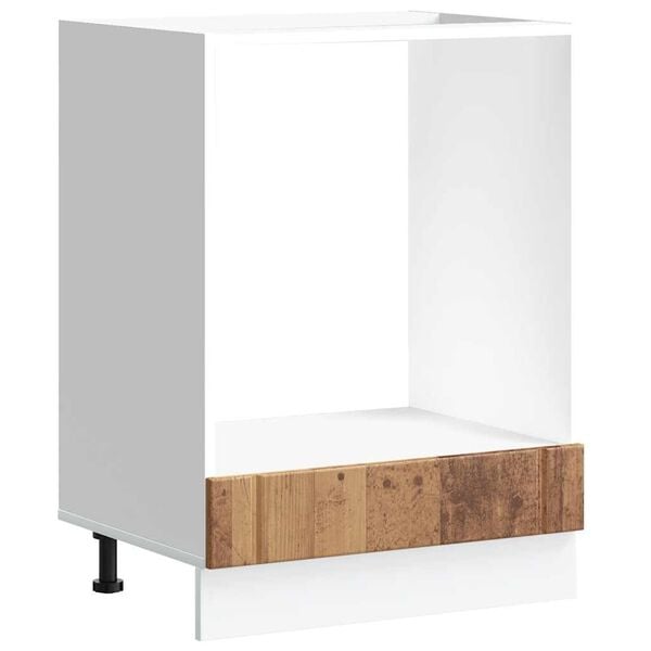 vidaXL Ugnssk&aring;p Lucca &aring;ldrat tr&auml; konstruerat tr&auml;