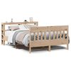 vidaXL S&auml;ngram utan madrass 140x190 cm massiv furu