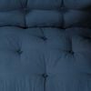 vidaXL Pallettsoffa Kudde 3 pcs Indigo 120 x 80 x 38 cm Tyg