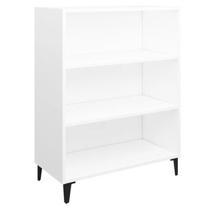 vidaXL Sk&auml;nk vit 69,5x32,5x90 cm konstruerat tr&auml;