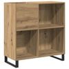 vidaXL Skivsk&aring;p artisan ek 84,5 x 38 x 89 cm Konstruerat tr&auml;