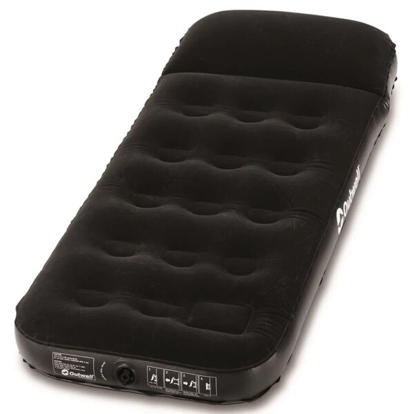 Outwell Luftmadrass Flock Classic enkel 185x75x18/28 cm 360440