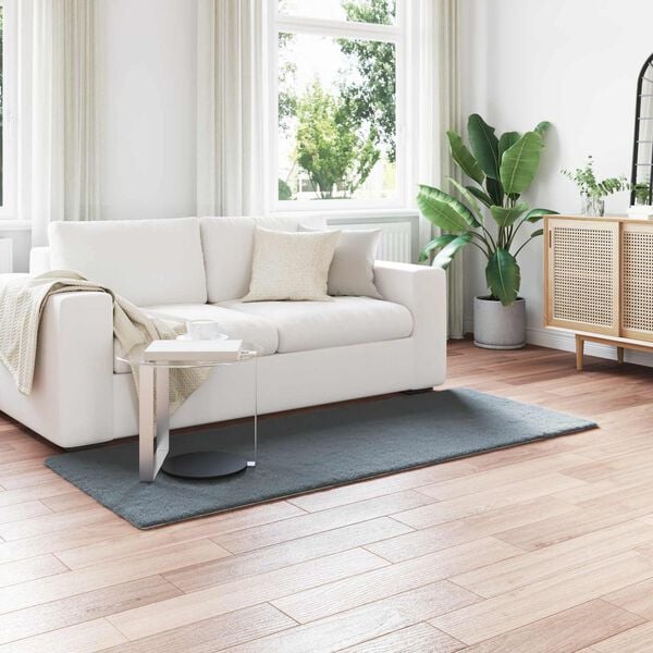 vidaXL Fusk-kaninp&auml;lsmatta Olite Antracit 100 x 200 cm Polyester