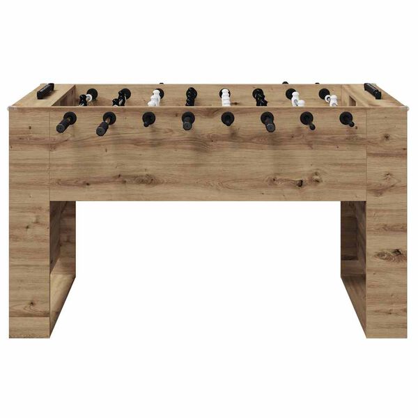 vidaXL Foosballbord Artisan Ek 146,5 x 74 x 85 cm Konstruerat tr&auml;