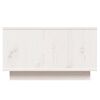 vidaXL Soffbord vit 55x56x32 cm massiv furu