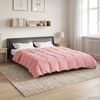 vidaXL Sommar Duvet Quiltad Rosa 220 x 240 cm Mikrofiber