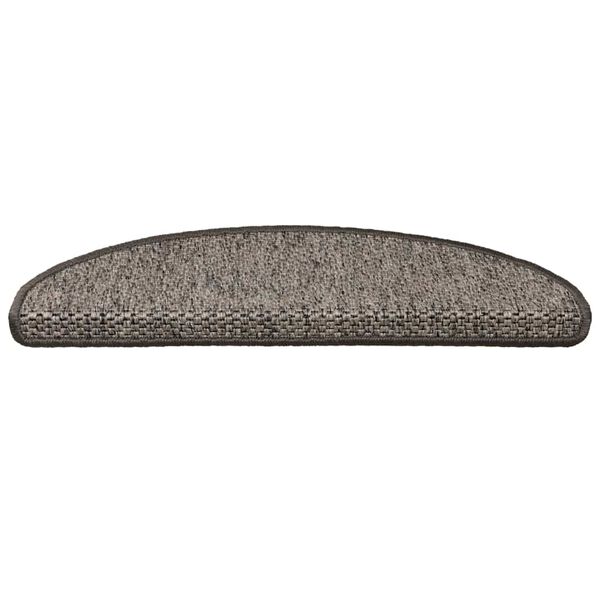 vidaXL Trappmattor sj&auml;lvh&auml;ftande sisal-look 30 st 65x21x4 cm gr&aring;beige