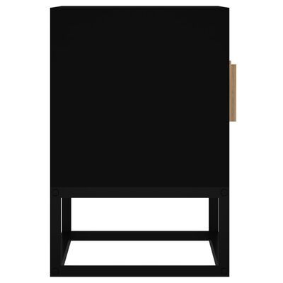 vidaXL Tv-bänk svart 105x30x45 cm konstruerat trä