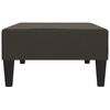 vidaXL Fotpall m&ouml;rkgr&aring; 78x56x32 cm sammet