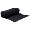 vidaXL Ogr&auml;sduk 1x10 m polyesterfiber svart