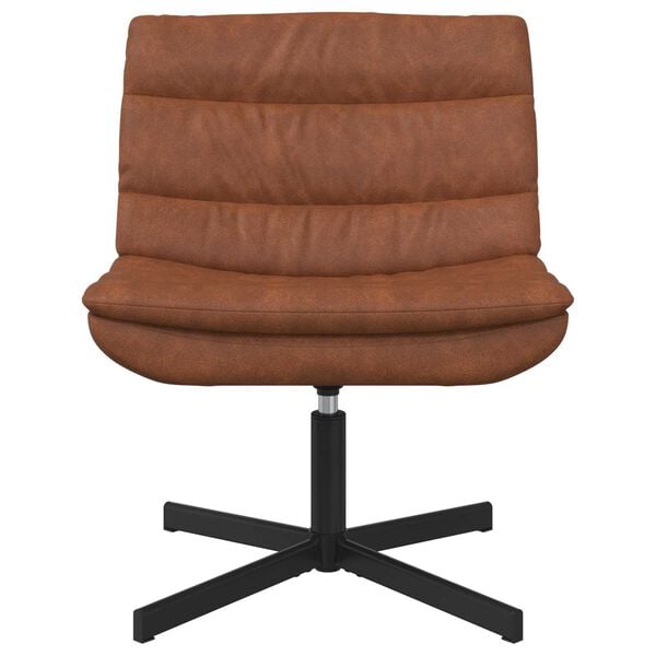 vidaXL Skrivstol Brun 63 x 75 x 76 cm Antik PU