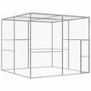vidaXL Kattbur 3x3x2,5 m galvaniserat st&aring;l