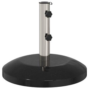 vidaXL Parasolbas f&ouml;r 40-50 mm stolpe 26.75 kg Svart for 40-50 mm Pole