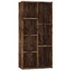 vidaXL Bokhylla r&ouml;kf&auml;rgad ek 50x25x106 cm