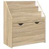 vidaXL Barnbokhylla Sonoma-ek 60 x 29,5 x 69 cm Konstruerat tr&auml;
