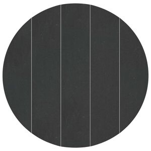 vidaXL Bottenmatta f&ouml;r pool Svart &Oslash; 550 cm Syntetiskt tyg