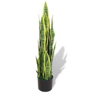 vidaXL Konstv&auml;xt Sv&auml;rmorstunga med kruka 90 cm gr&ouml;n