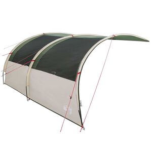 vidaXL Vattent&aring;lig Tarp B&aring;ge med tak 260 x 350 x 260 cm