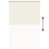 vidaXL Rullgardin m&ouml;rkl&auml;ggning naturvit 150x230 cm tyg bredd 146,6 cm