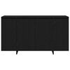 vidaXL Sideboard Svart Ek 135 x 41 x 75 cm Konstruerat tr&auml;