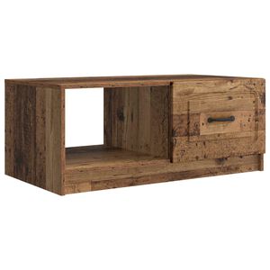vidaXL Kaffeebord Gammalt tr&auml; 90 x 50 x 37 cm Konstruerat tr&auml;