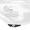 vidaXL Tarpulin Transparent 4 x 6 m PVC
