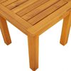 vidaXL Sidobord Brun 35 x 35 x 34 cm Massivt akaciatr&auml;