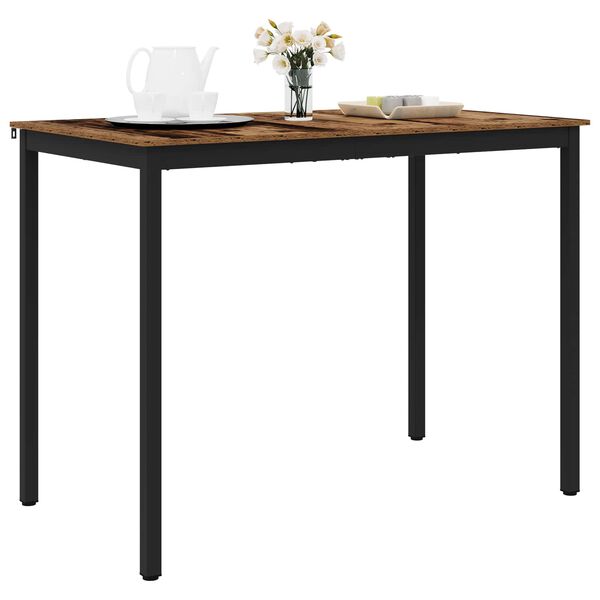 vidaXL St&aring;ende Barbord Konstruerat tr&auml;