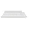 vidaXL Rullstol Ramp Silver 62 x 73 x 5 cm Aluminium