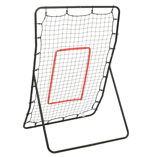 vidaXL Softbollrebounder 88x79x137 cm stål