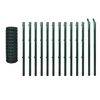 vidaXL Eurofence st&aring;l 25x1 m gr&ouml;n