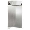 vidaXL Snigelfence 10 x 10 x 25 cm Rostfritt st&aring;l Silver