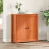 vidaXL Sideboard Vaxbrun 70 x 35 x 80 cm Massiv furu