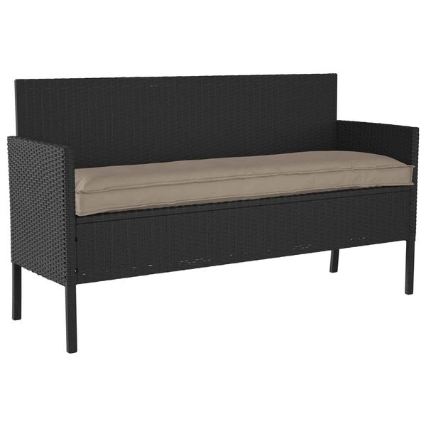 vidaXL Kudde Taupe 150 x 40 x 8 cm Oxford Tyg