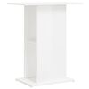vidaXL Akvarieb&auml;nk vit h&ouml;gglans 60x36x72,5 cm konstruerat tr&auml;
