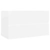 vidaXL Tv&auml;ttst&auml;llssk&aring;p vit 80x38,5x45 cm konstruerat tr&auml;
