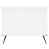 vidaXL Soffbord vit 90x50x40 cm konstruerat trä