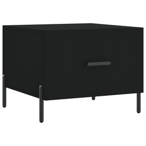 vidaXL Soffbord svart 50x50x40 cm konstruerat tr&auml;