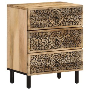 vidaXL S&auml;ngbord 50x33x60 cm massivt mangotr&auml;