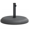 vidaXL Parasollfot f&ouml;r &Oslash;32/35/38 mm stolpar 25 kg rund