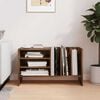 vidaXL Skivskåp med hylla Rökt ek 78,5 x 35 x 45 cm Konstruerat trä