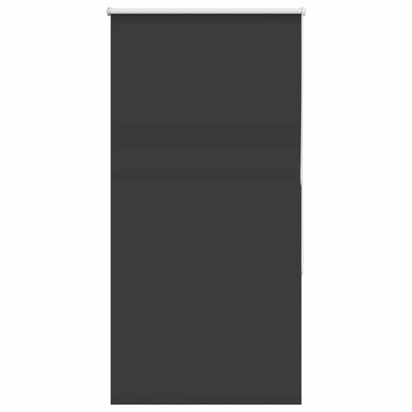 vidaXL Rullgardin m&ouml;rkl&auml;ggning svart 75x175 cm tyg bredd 70,7 cm