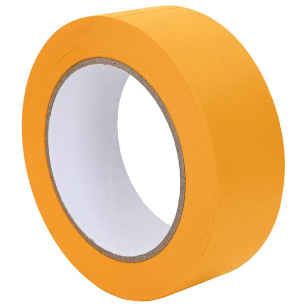 vidaXL M&aring;lartape 50 pcs Gul 38mm x 50m Papper
