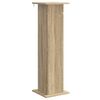 vidaXL V&auml;xtst&auml;ll Sonoma-ek 30,5 x 30 x 100,5 cm Konstruerat tr&auml;